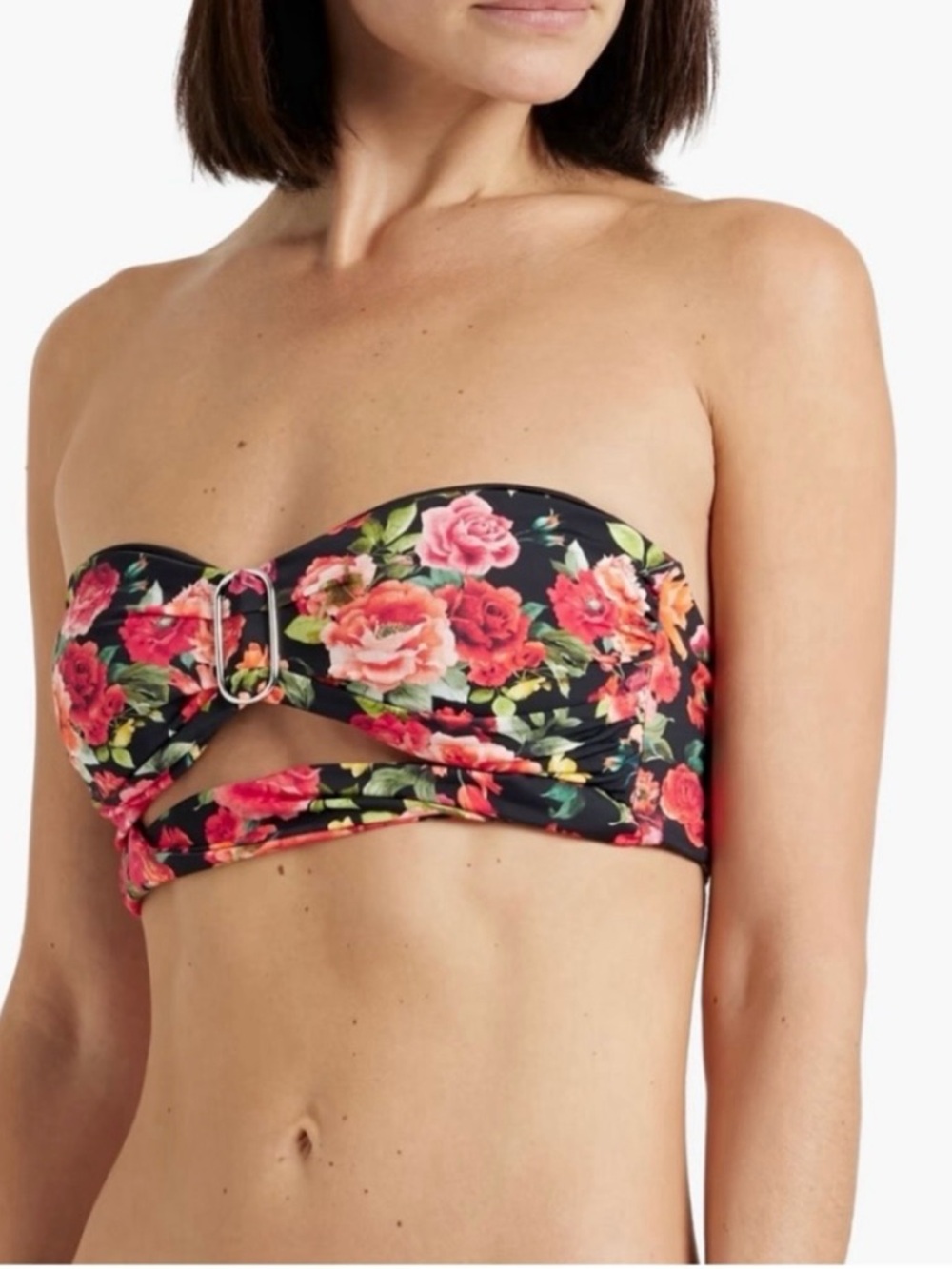 Onia Lara Bikini Top Floral XL